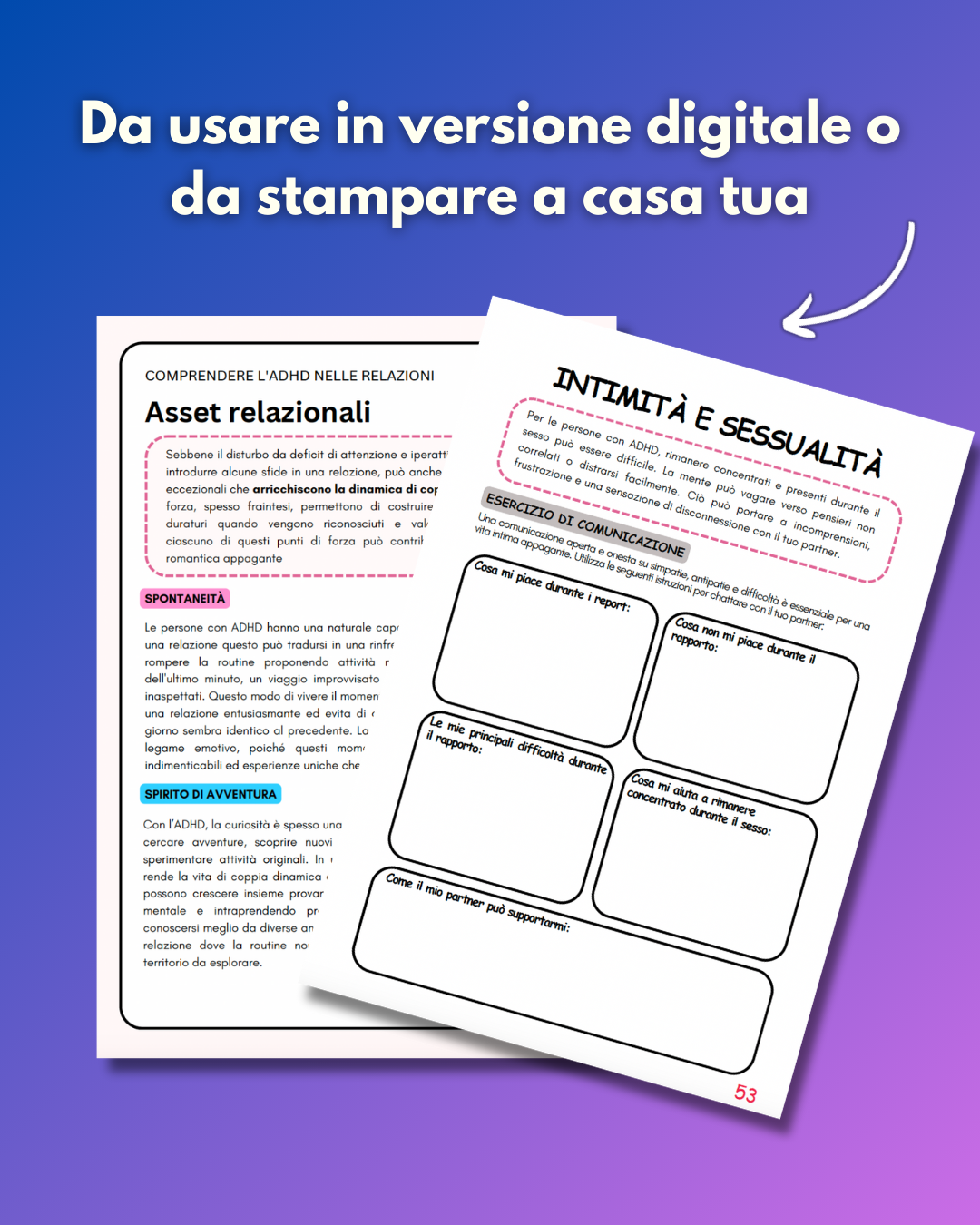 The ADHD Playbook For Couples - Digital Printable Ebook