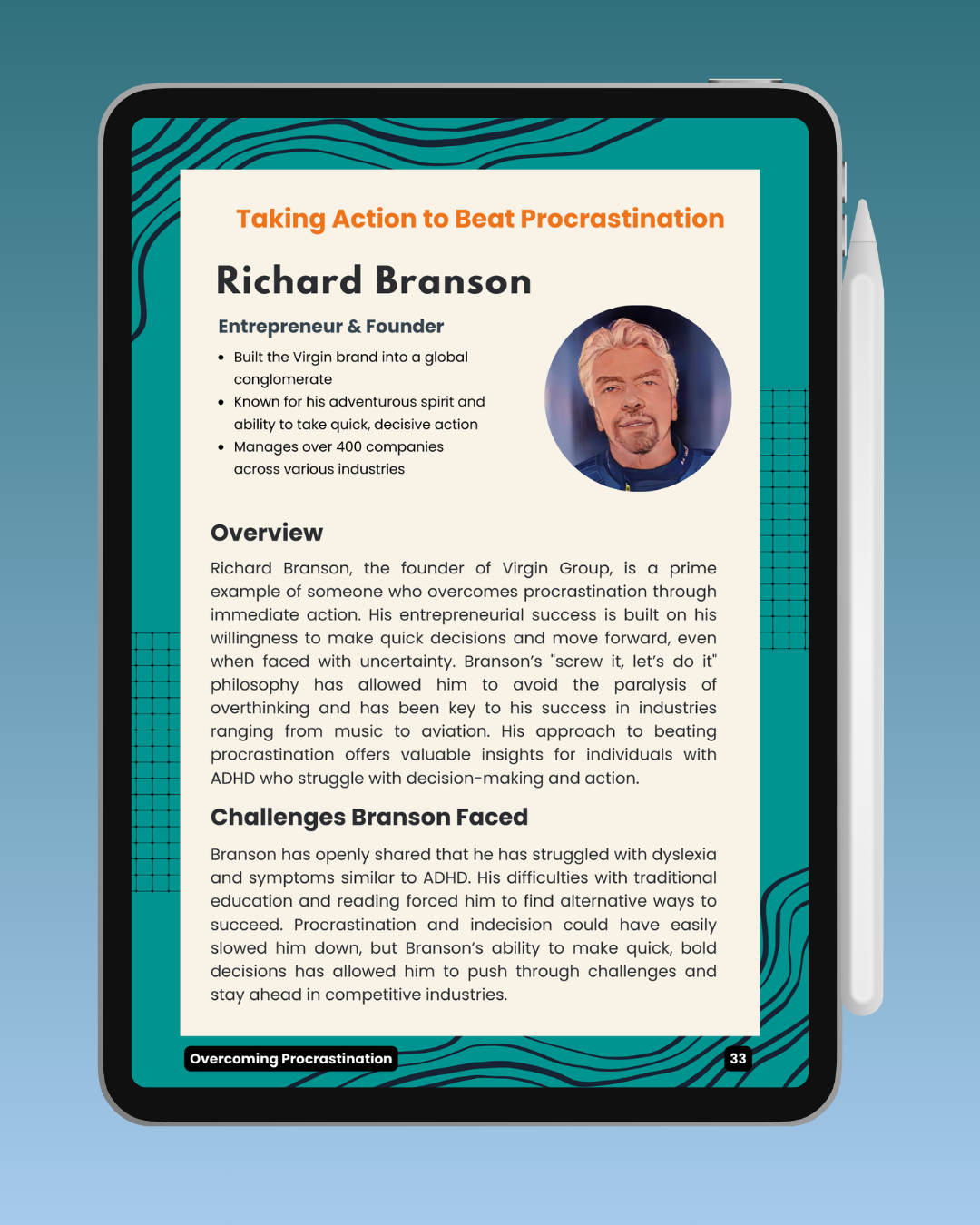 The ADHD Edge - Digital Printable Ebook