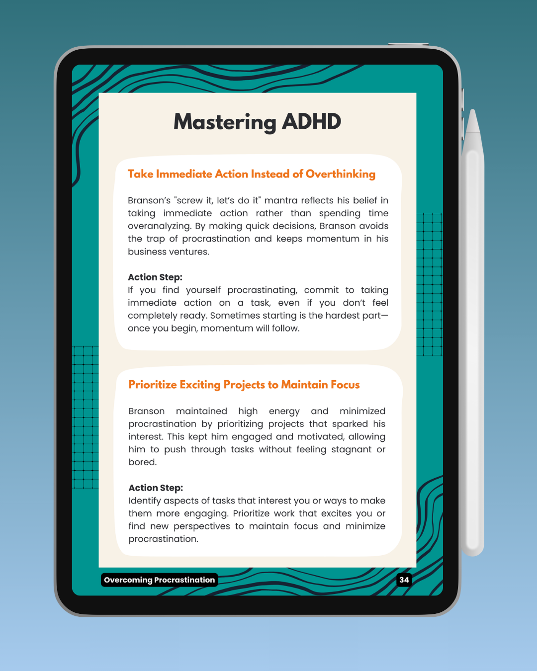 The ADHD Edge - Digital Printable Ebook
