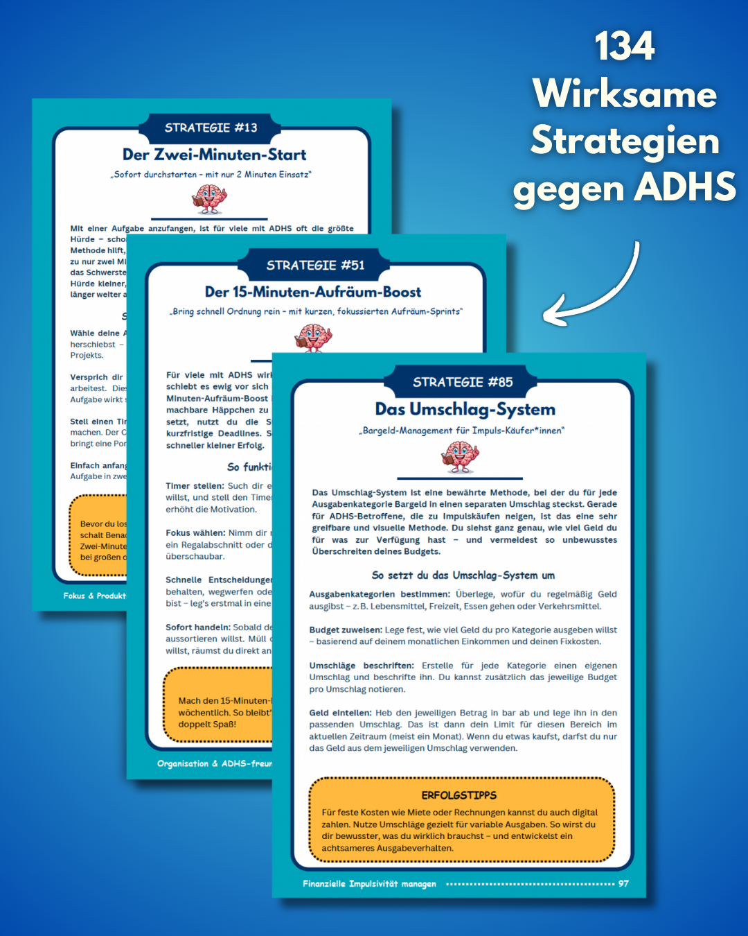 The ADHD Playbook - Digital Printable Book