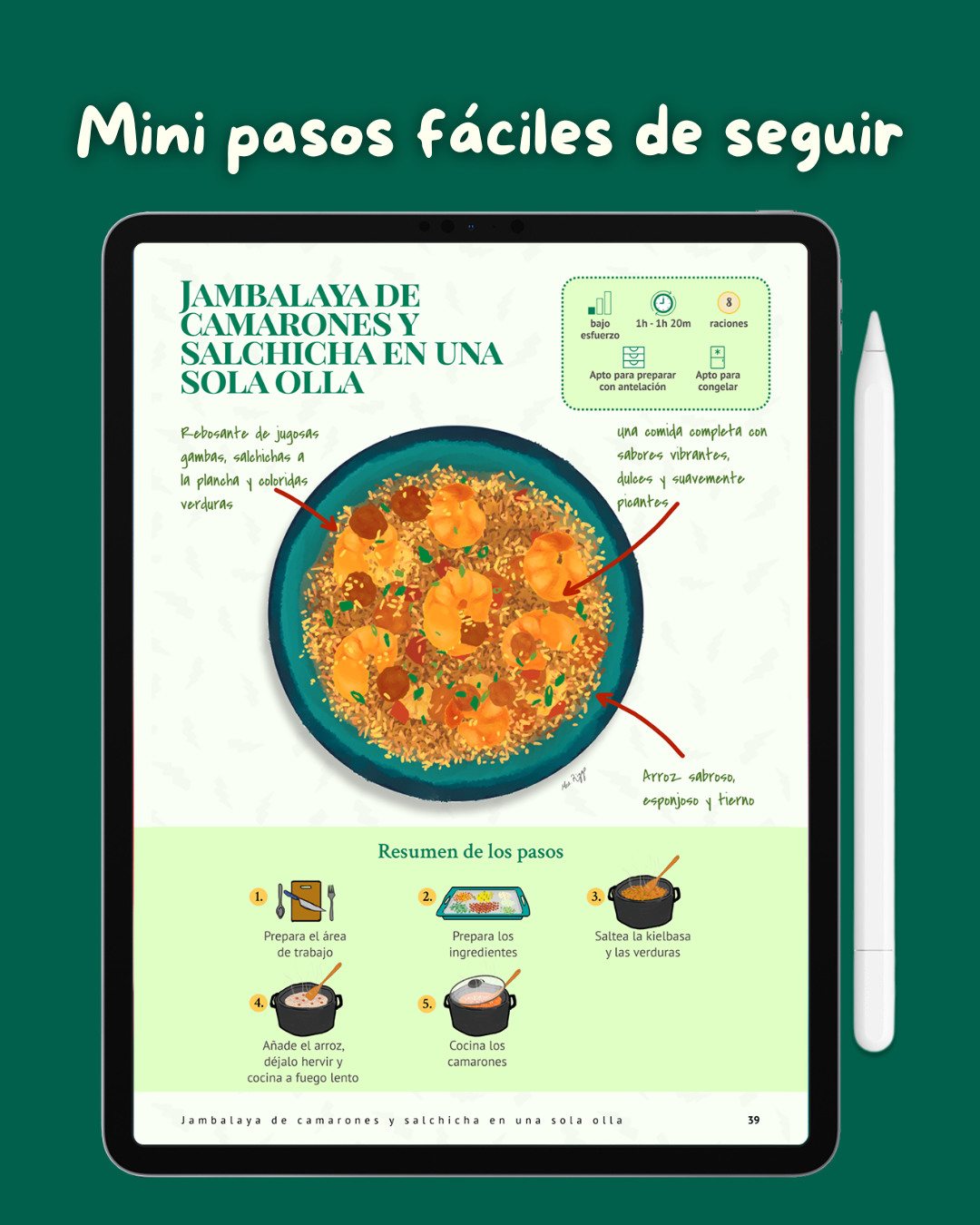 Le livre de cuisine pour les cerveaux en ébullition - Livre numérique imprimable