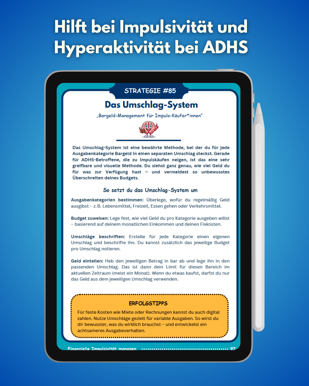 The ADHD Playbook - Digital Printable Book