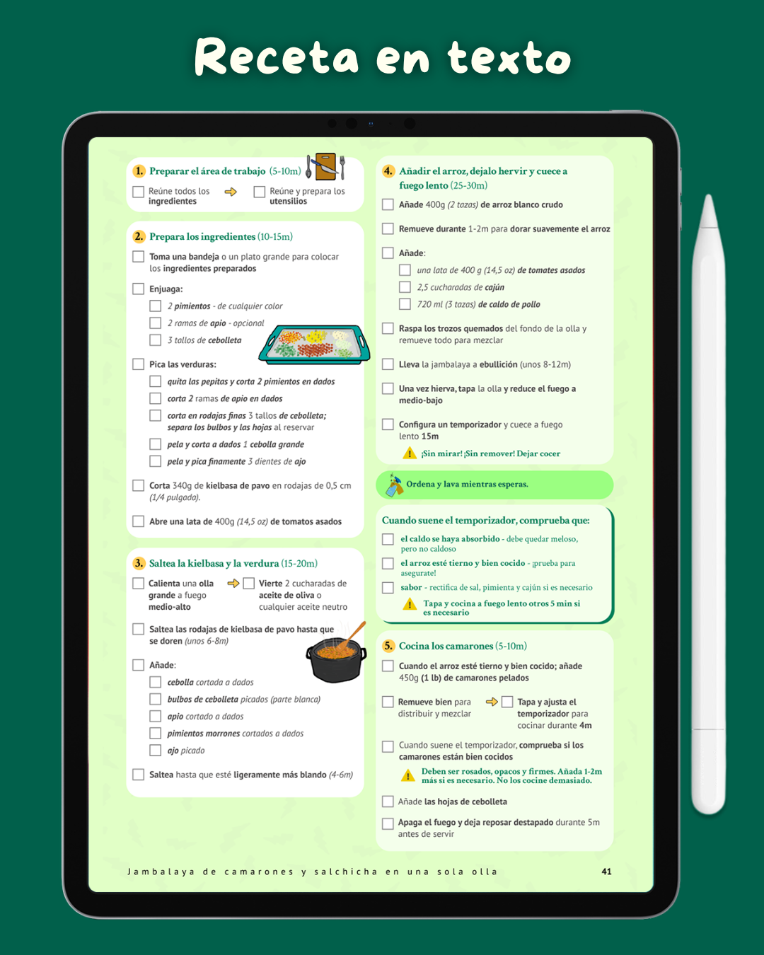 Le livre de cuisine pour les cerveaux en ébullition - Livre numérique imprimable