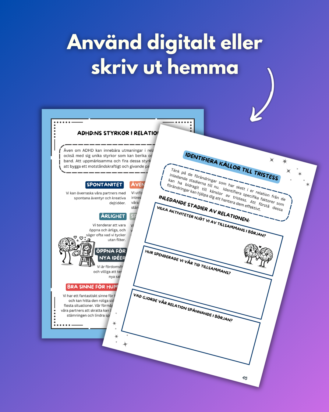 Niezbędnik ADHD dla Par - Cyfrowa książka do druku