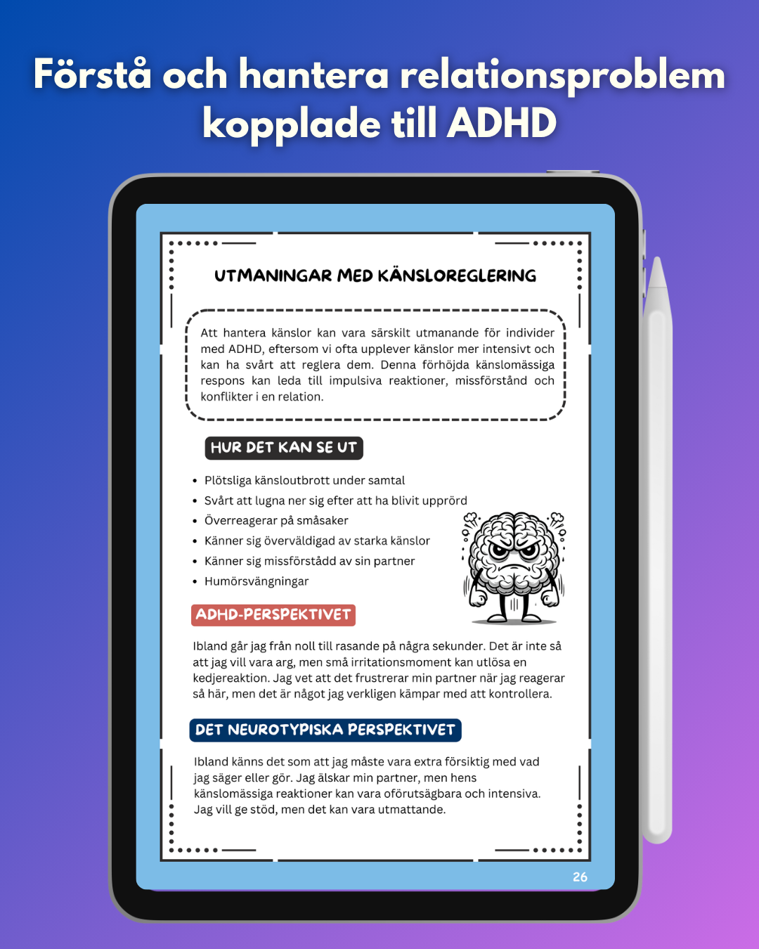 Niezbędnik ADHD dla Par - Cyfrowa książka do druku