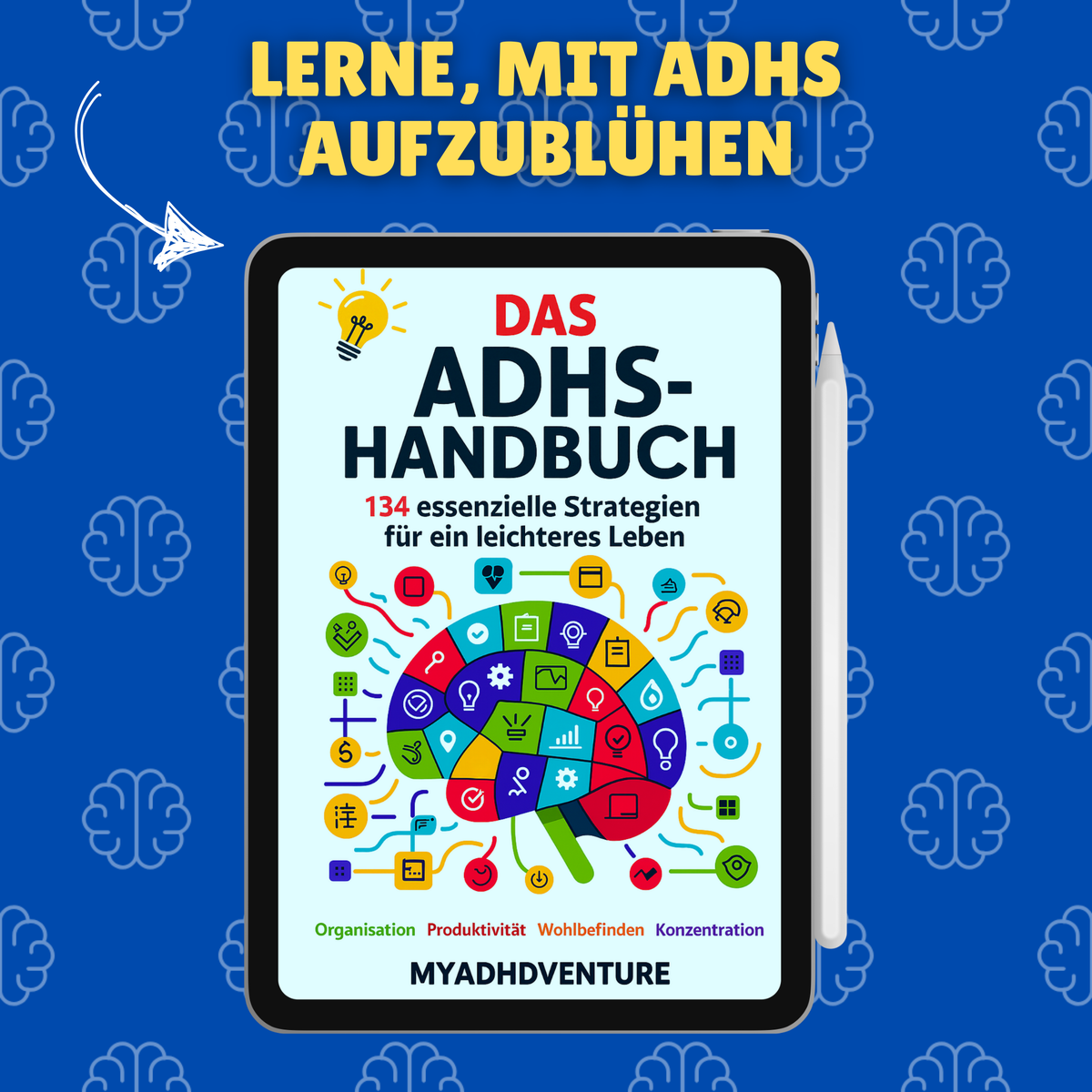 ADHD Mastery Collection - Digital Printable Ebook Bundle