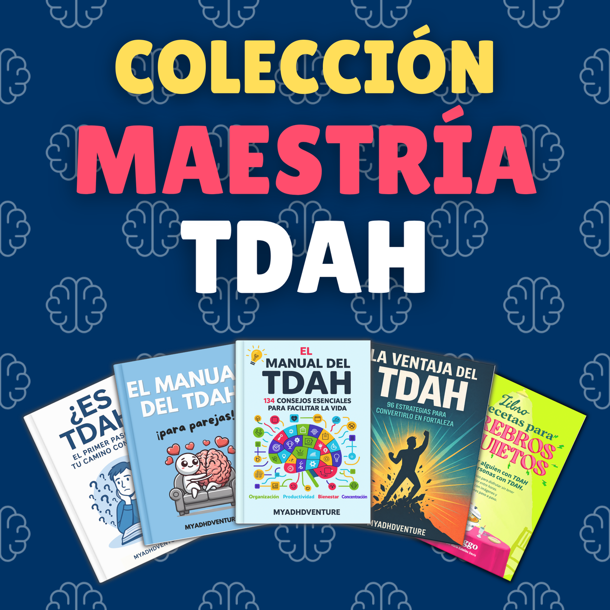 ADHD Mastery Collection - Digital Printable Ebook Bundle