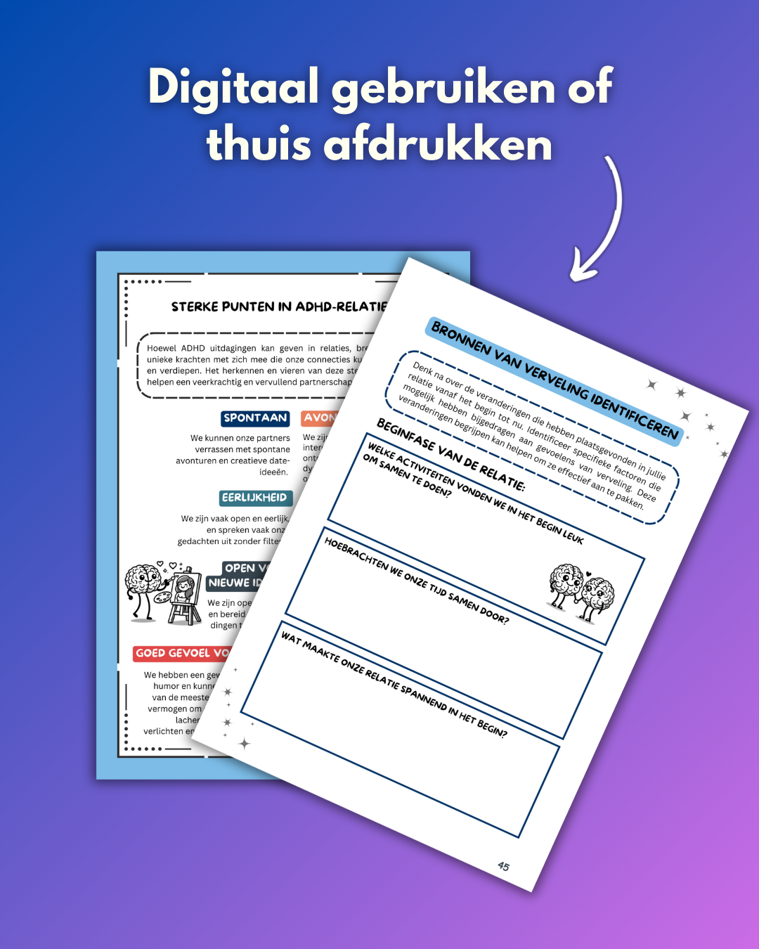 Niezbędnik ADHD dla Par - Cyfrowa książka do druku
