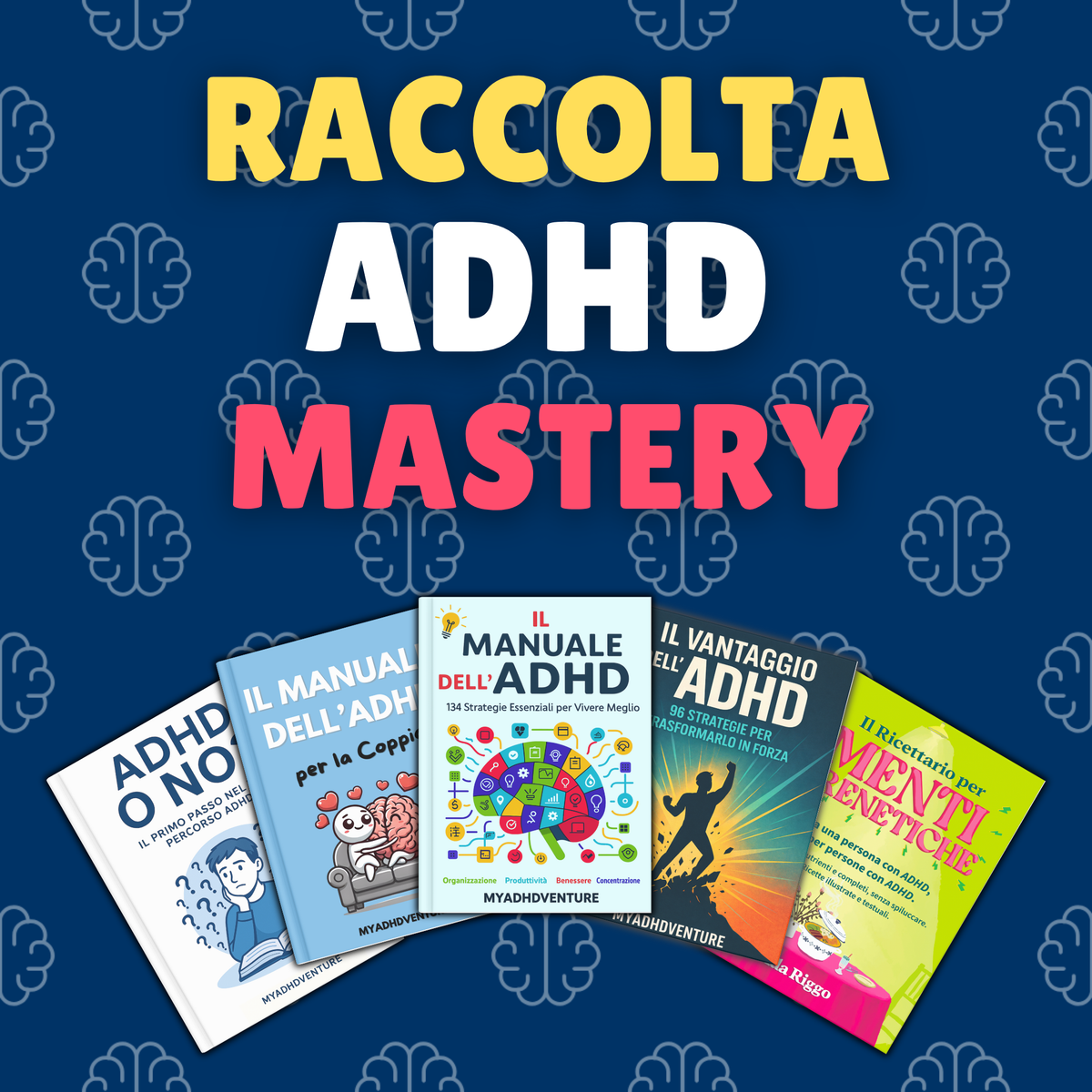 ADHD Mastery Collection - Digital Printable Ebook Bundle