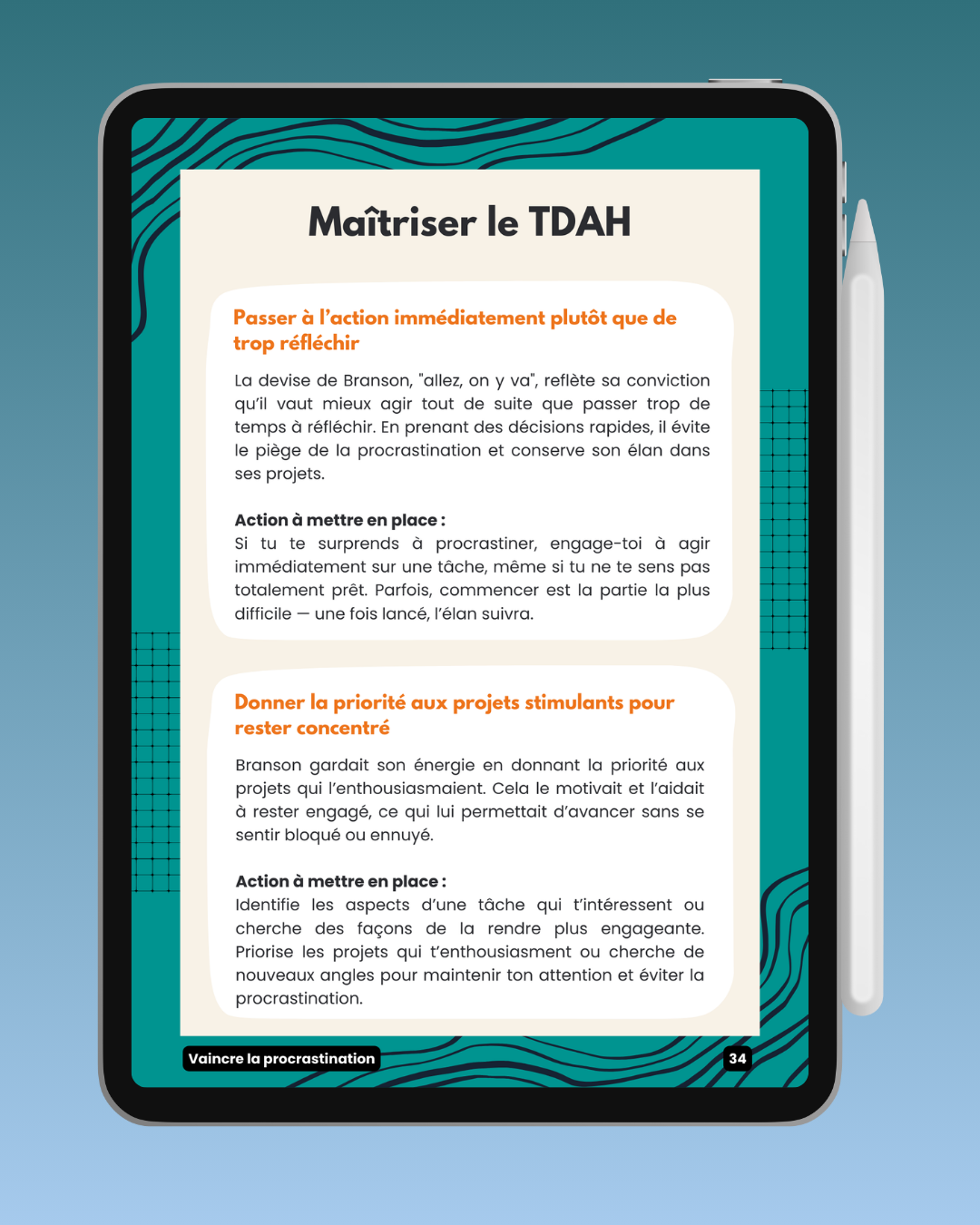 The ADHD Edge - Digital Printable Ebook