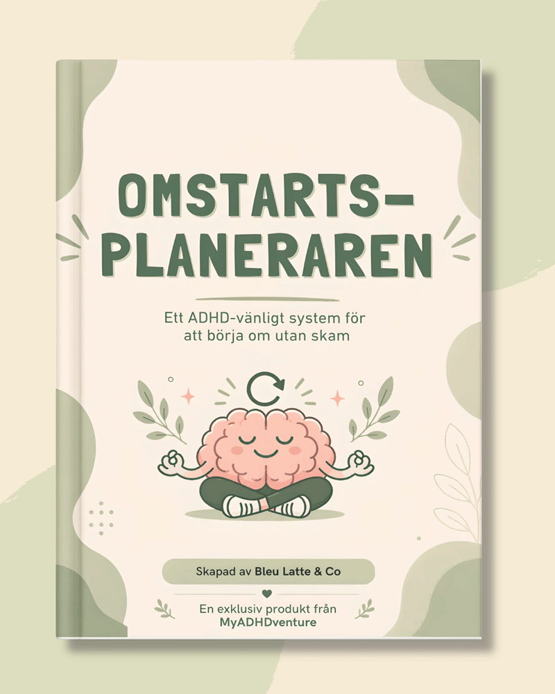 Planeraren som är gjord för ADHD