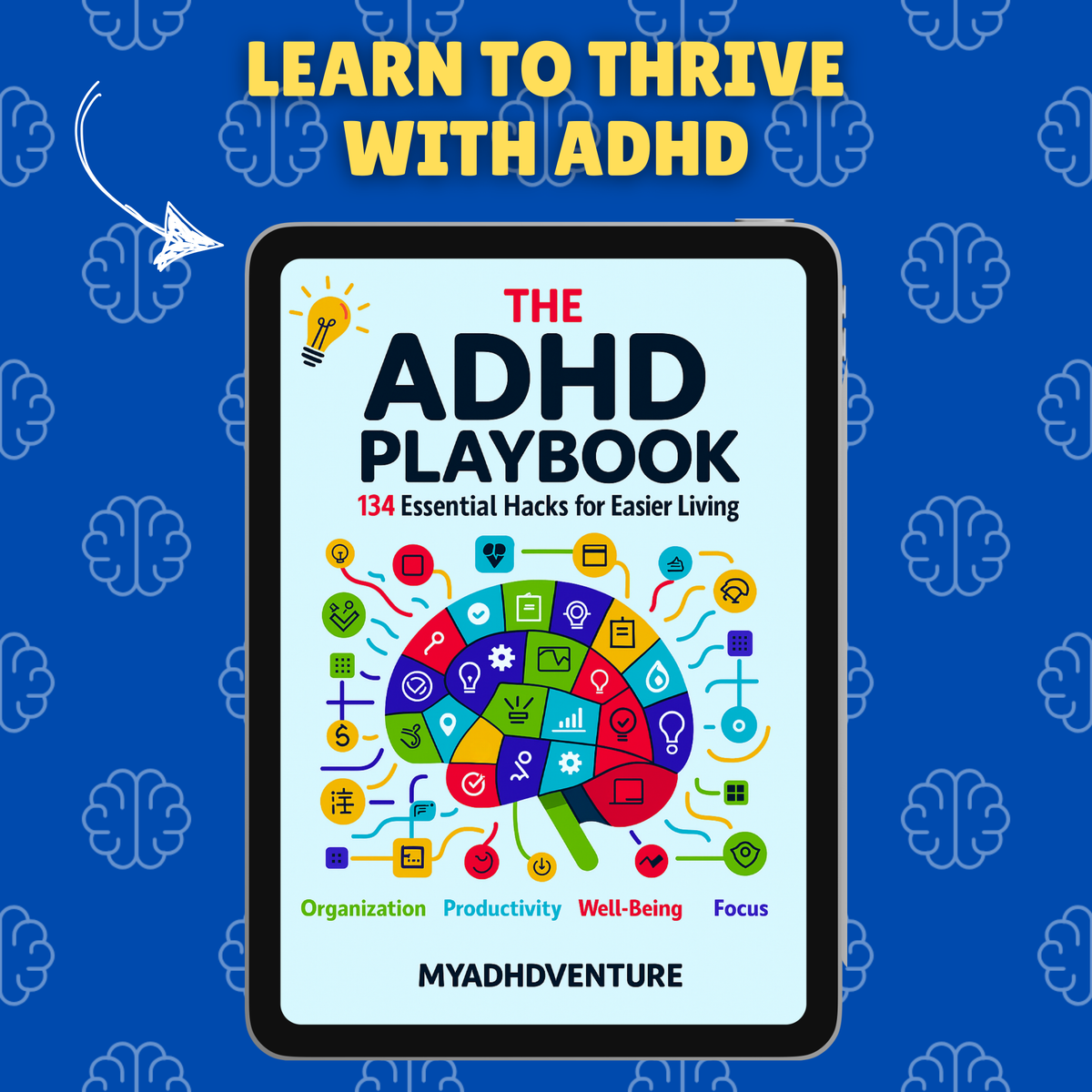 ADHD Mastery Collection - Digital Printable Ebook Bundle