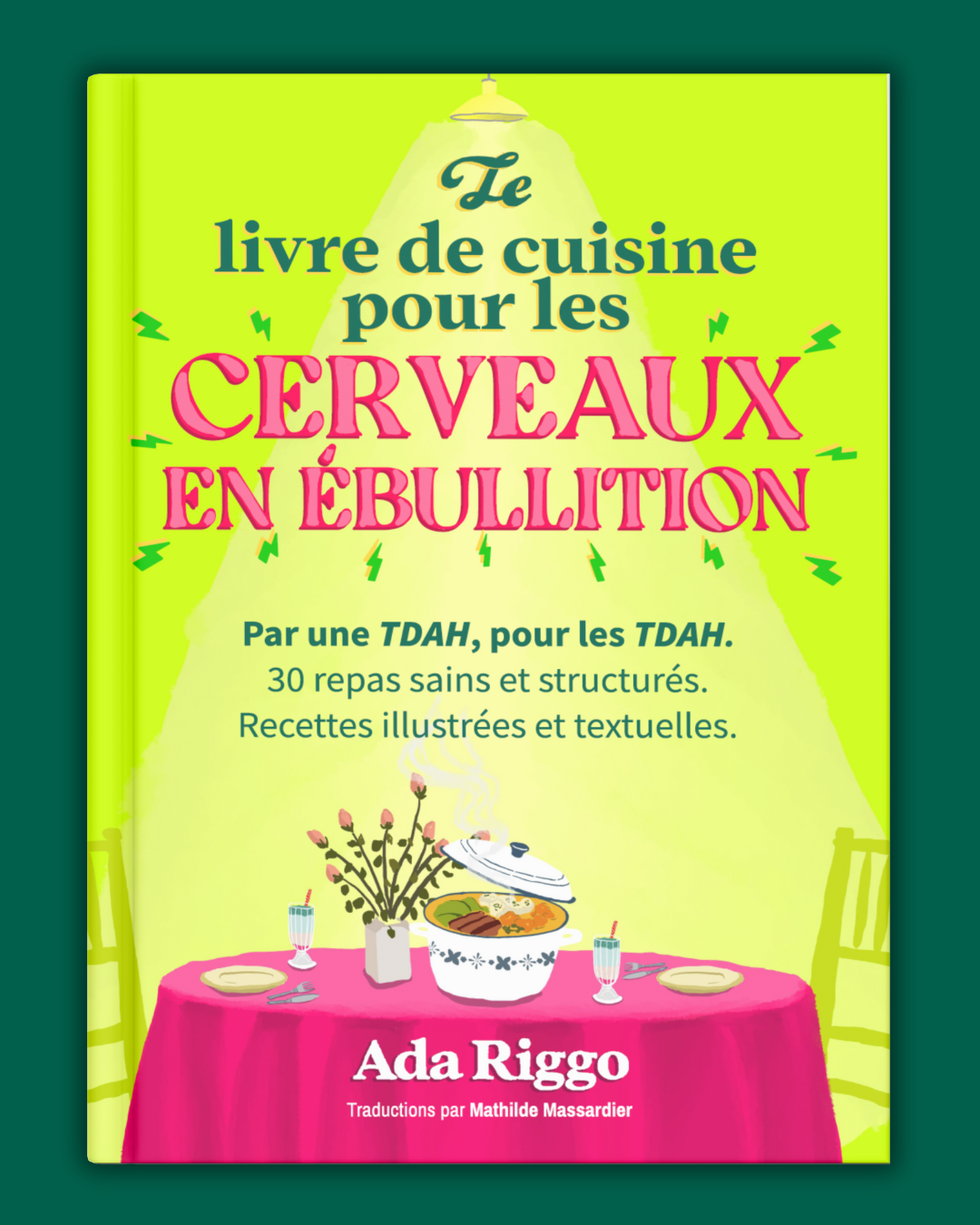 Le livre de cuisine pour les cerveaux en ébullition - Livre numérique imprimable