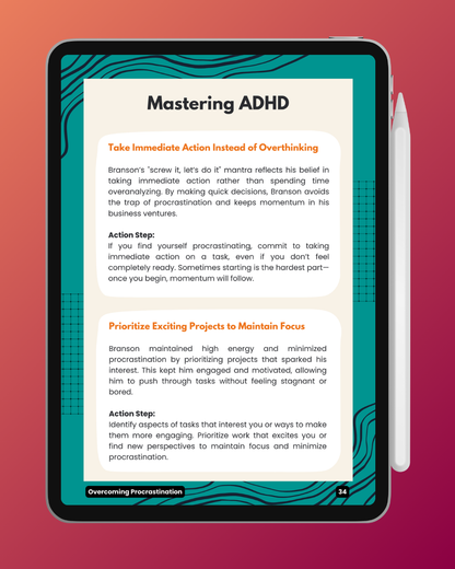 The ADHD Edge - Digital Printable Ebook