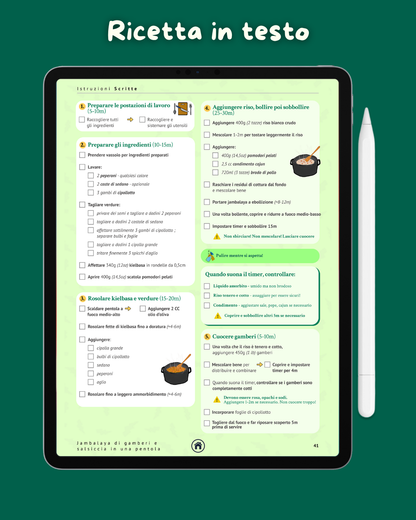 Libro de recetas para Cerebros Inquietos - Libro electrónico imprimible digital