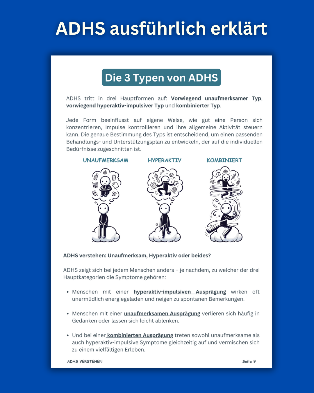 IS IT ADHD? - Digital Printable Workbook