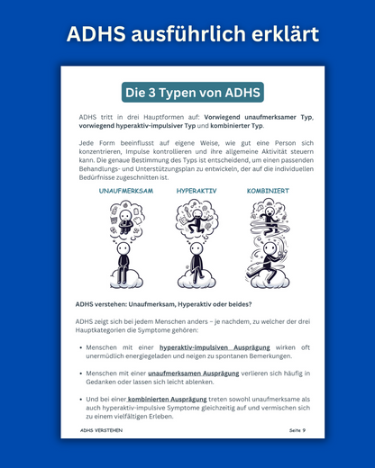 IS IT ADHD? - Digital Printable Workbook