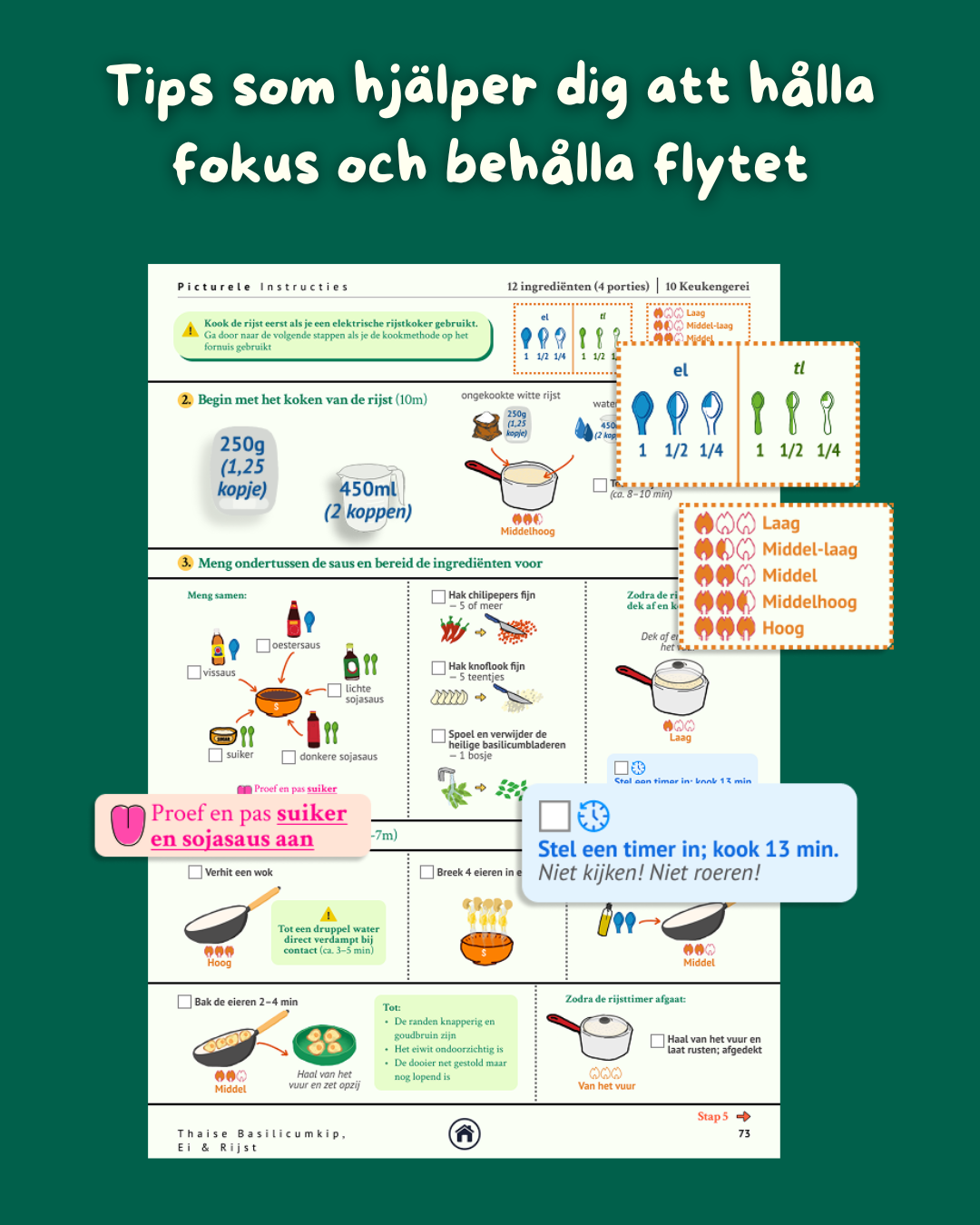 The Noisy Brain Cookbook - Digital Printable Ebook