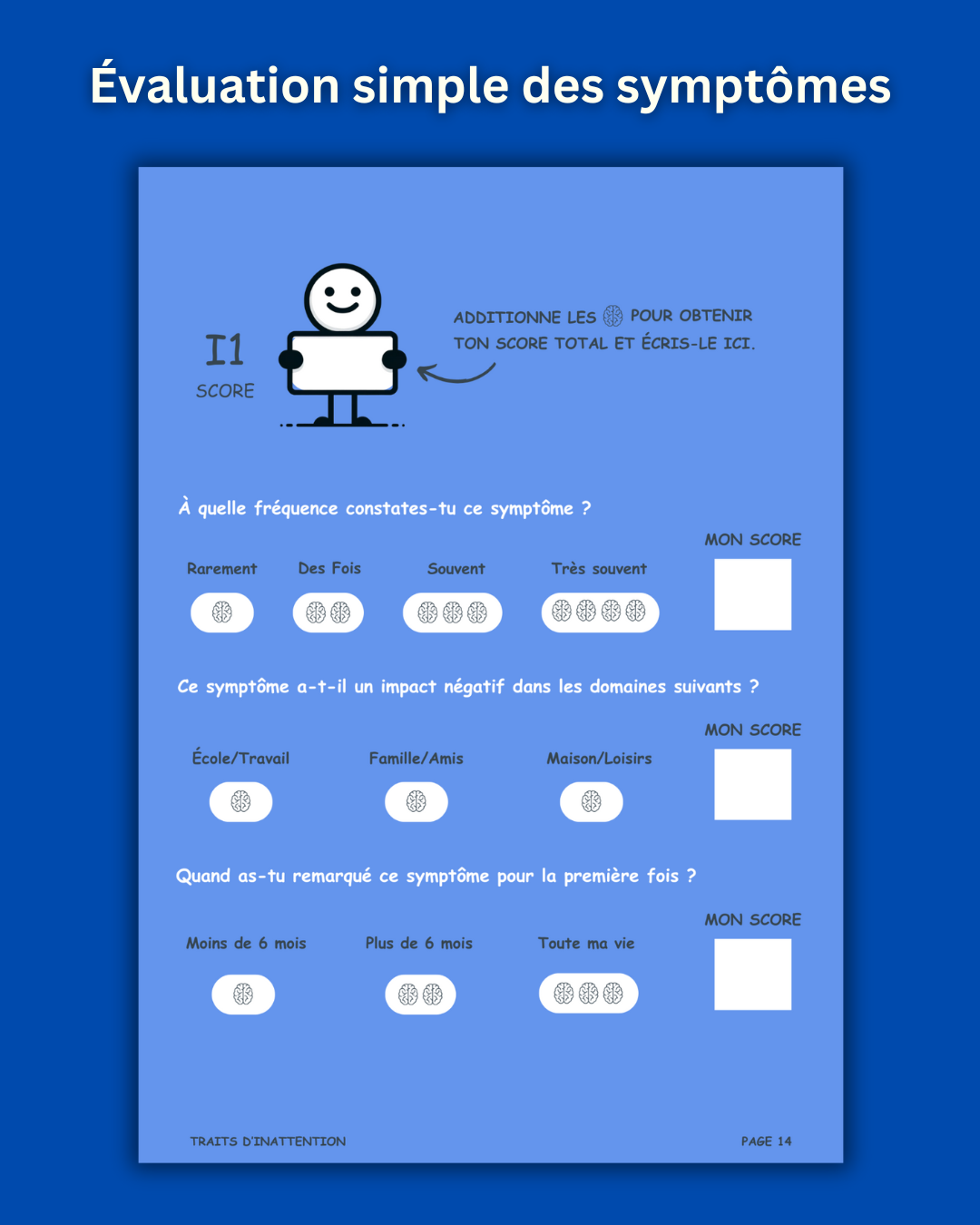 IS IT ADHD? - Digital Printable Workbook