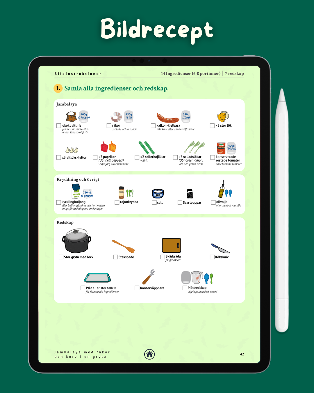 Il Ricettario per Menti Frenetiche - Libro digitale stampabile