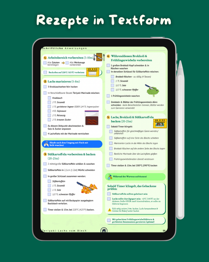 Libro de recetas para Cerebros Inquietos - Libro electrónico imprimible digital