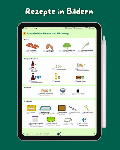 Libro de recetas para Cerebros Inquietos - Libro electrónico imprimible digital