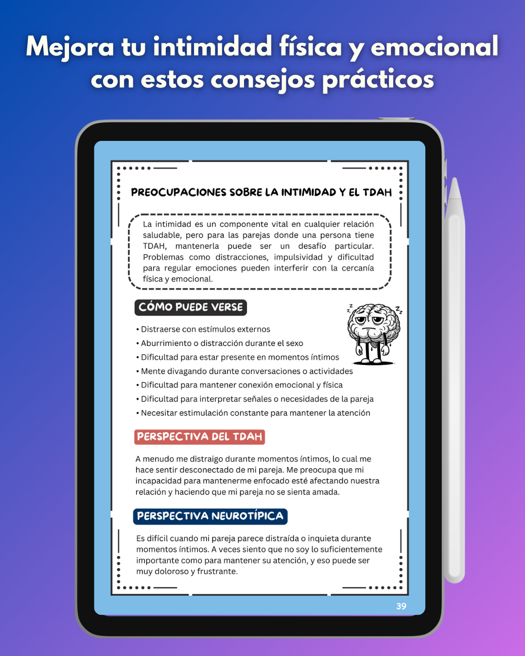 Le Guide Du TDAH Pour Les Couples - Livre numérique imprimable