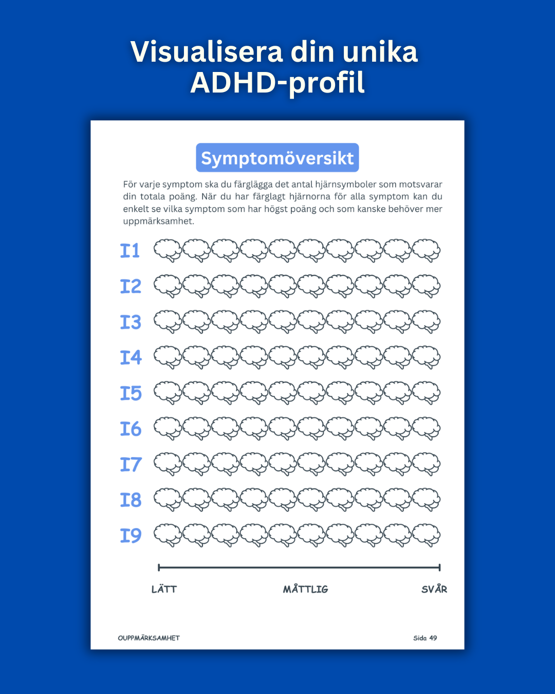 ¿Es TDAH? - Cuaderno de trabajo imprimible digital