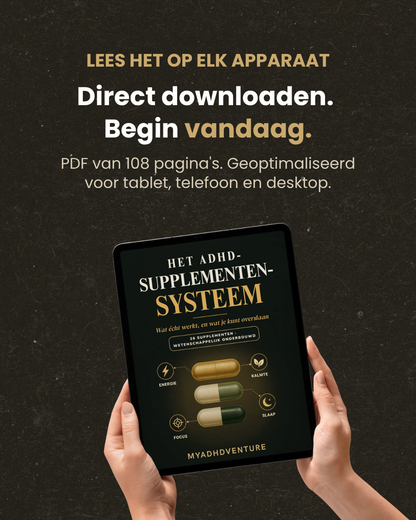 The ADHD Supplement System - Digital Book