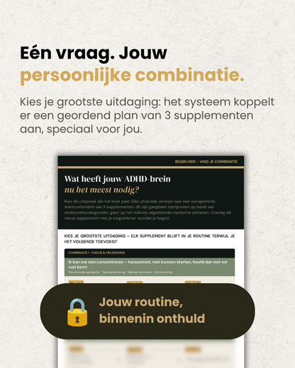 The ADHD Supplement System - Digital Book