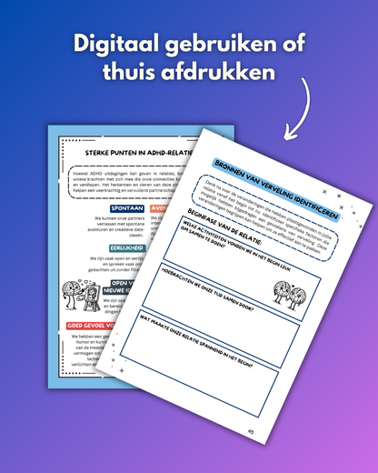 Il Manuale dell’ADHD per la Coppia - Libro digitale stampabile