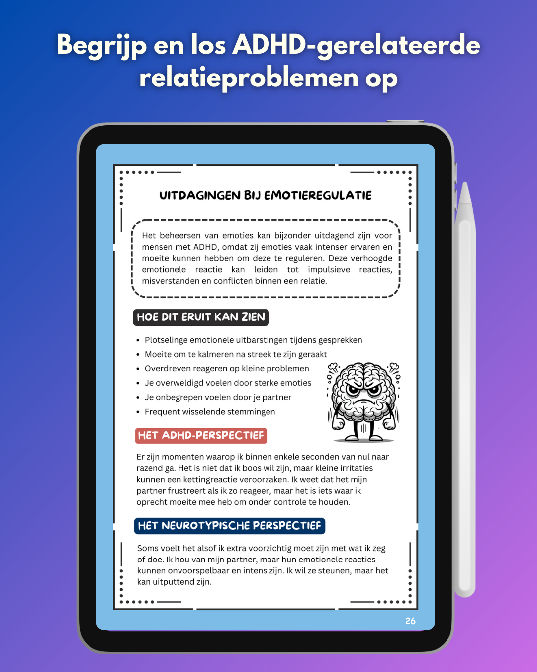 Il Manuale dell’ADHD per la Coppia - Libro digitale stampabile