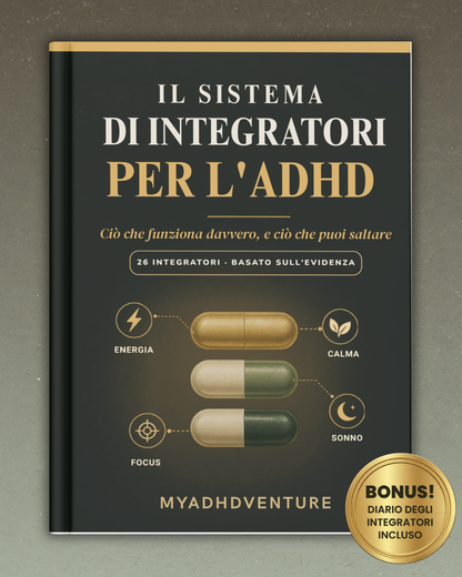 Le Système de Compléments pour le TDAH | Livre numérique
