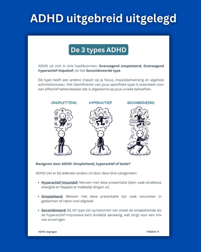 ADHD O No? - Quaderno di esercizi digitale stampabile