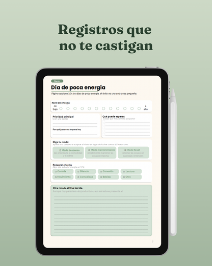 The Reset Planner - ADHD-Friendly Digital Planner