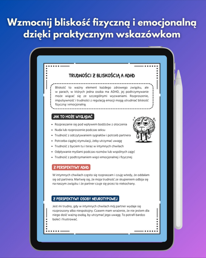 ADHD-handboken för Par - Digitalt utskrivbart e-bok