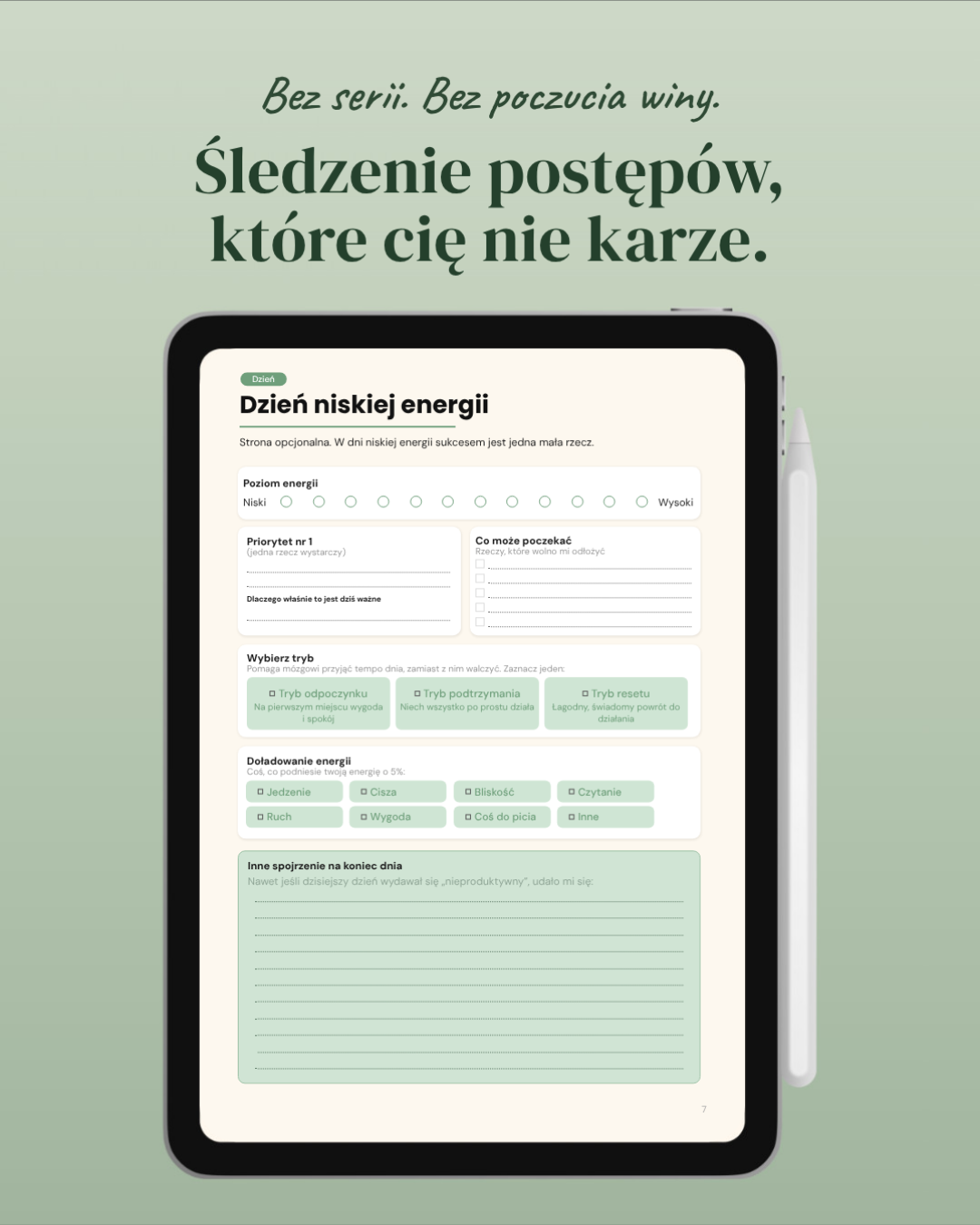 The Reset Planner - ADHD-Friendly Digital Planner