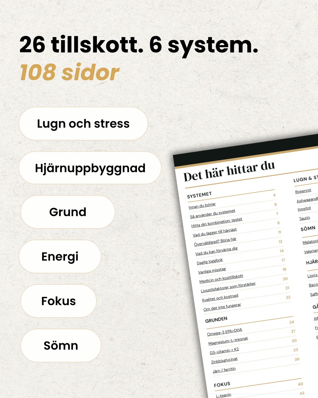 The ADHD Supplement System - Digital Book