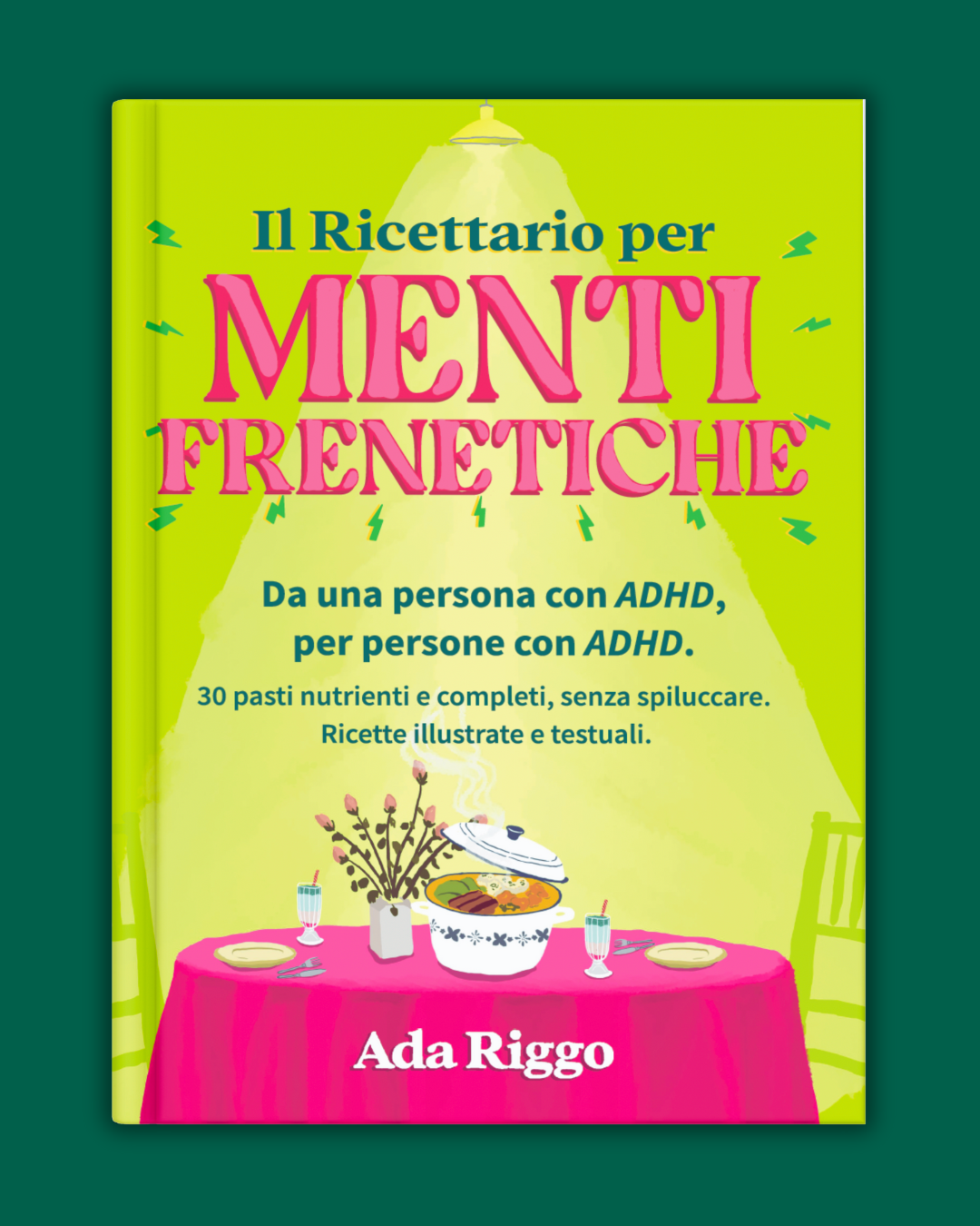 Libro de recetas para Cerebros Inquietos - Libro electrónico imprimible digital