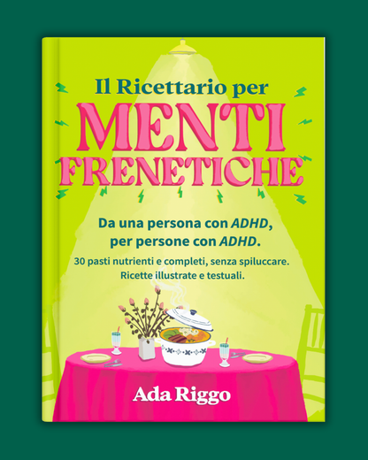 Libro de recetas para Cerebros Inquietos - Libro electrónico imprimible digital