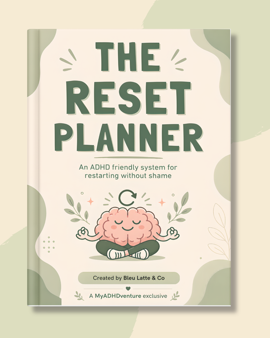 The Reset Planner - ADHD-Friendly Digital Planner